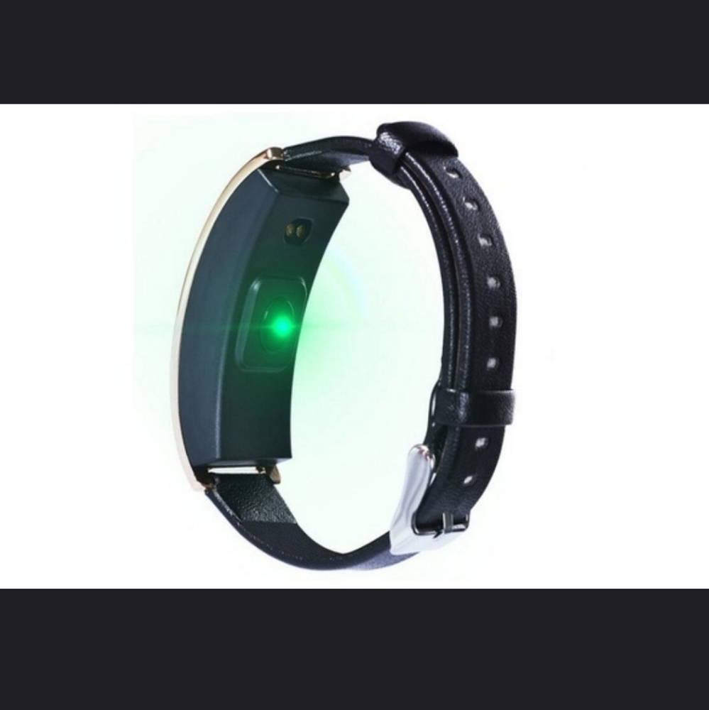 Smart watch leather watch bracelet fitness tracker - Picture 8 of 8
